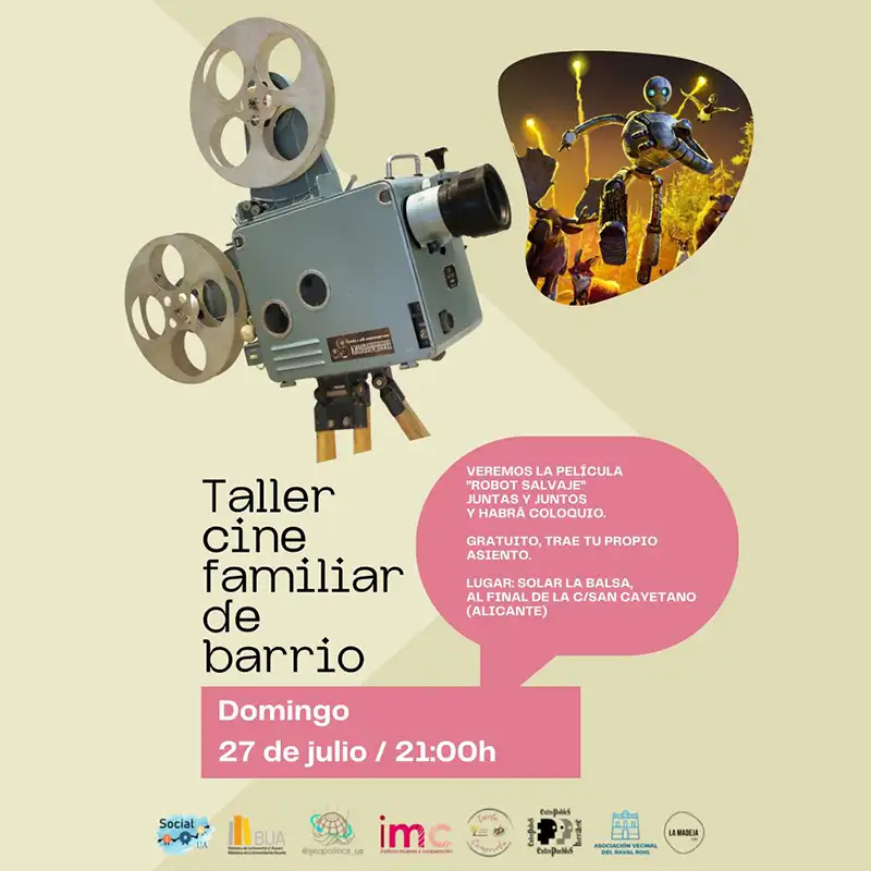 SocialLab UA Taller cine familiar de barrio 02